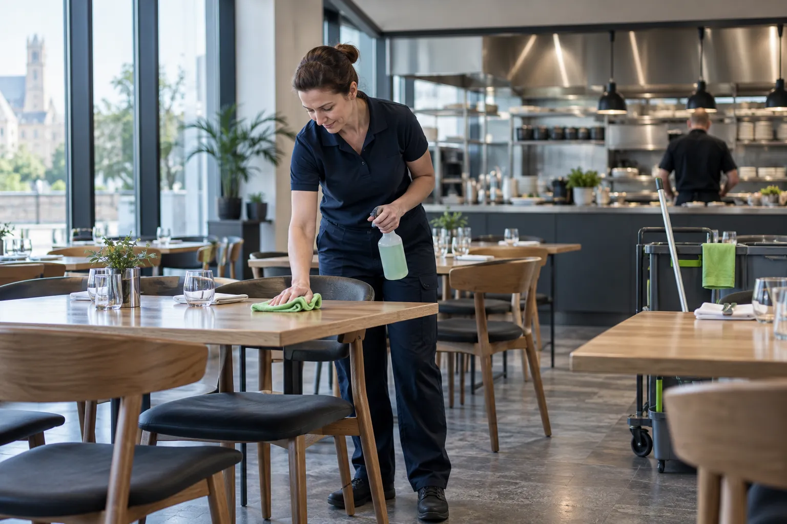 Illustratie van onze dienstverlening : Horeca